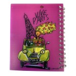 Vive Paris spiral notebook