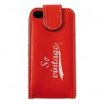 So Vintage Red Phone Cover for Iphone 4