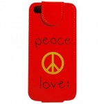 Peace and Love Phone Cover for Iphone 5
