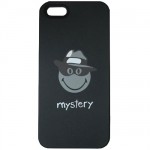 Silicone Case for IPHONE 5 Happy Colors Black Mystery
