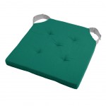 chair cushion - scratchs - Green 38 cm