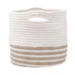BANAO Cotton and Jute Basket or Planter - 20 cm