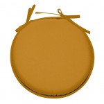 Curry - Polyester Round Chair Cushion