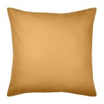 Pillow case organic cotton 65 x 65 cm - Curry