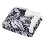 Grey Alaia Polar blanket 130 x 160 cm