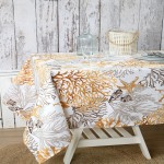 Quiberon Coated Tablecloth