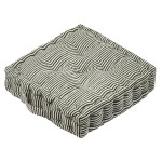 Solea Striped Floor Cushion  40 cm