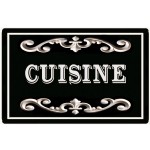 Metal Door Sign Kitchen