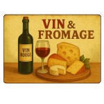 Cutting Board Wine & Cheese  28.5 x 20 cm