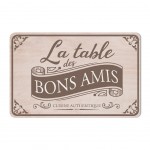 Placemat - TABLE DES BONS AMIS