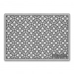 Placemat - White and Grey cement tiles