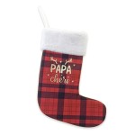 Christmas sock to hang papa chri