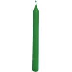 Tinted candle in the mass - Green