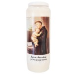 Saint Anthony prayer candle - Novena