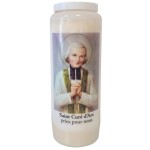 Saint Cure of Ars prayer candle - Novena