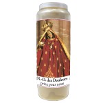 Novena Candle to Our Lady of Sorrows