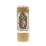Novena Candle to Our Lady of Guadalupe