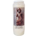 Novena Candle to Saint Jacques