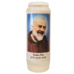 Novena Candle to Father Pio
