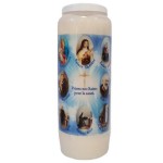 Novena candle of protection and health