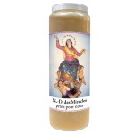 Novena Candle to Our Lady of Miracles
