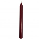 Tinted candle in the mass - burgundy