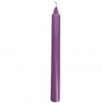 Tinted candle in the mass - Purple