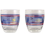 Set of 2 FFF water glasses