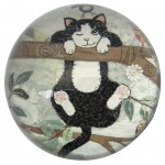 Paperweight Kiub collection Bug Art Amys  - Cat