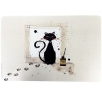 Bug Art Cat Brush Placemat by Kiub