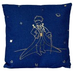 Cushion The little prince beige and blue 40 cm