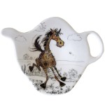 Horse the kooks saucer for tea bag
