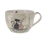 Cat Lovers in Paris Porcelain Bowl - 500 ml