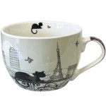Porcelain bowl 500 ml - cat in paris