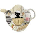 Saucer for tea bag - Pastry Kitten