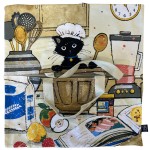 Cat pastry chef cotton pie bag - Kiub