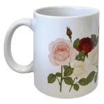 Rose Flower Ceramic Mug � 350 ml � Printed in France