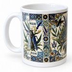 Camargue cicada and lavender ceramic mug 300 ml French gift