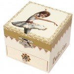 Ballerina Musical Jewelry Box - Glow in the Dark