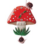 Mushroom Clock - Allen Designs