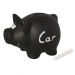 Piggy bank with Chalk