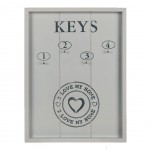 Key White board Wood