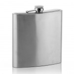 Gray metal Flask