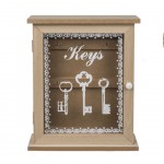 Natural Wood Key Box
