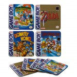 4 Gameboy coasters