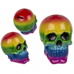 Rainbow Skull moneybox