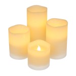 Pack of 4 LED candles