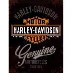 Harley Davidson Genuine metal magnet