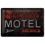 Route 66 metal plate 20 x 30 cm
