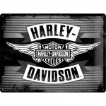 Harley Davidson large metal plate